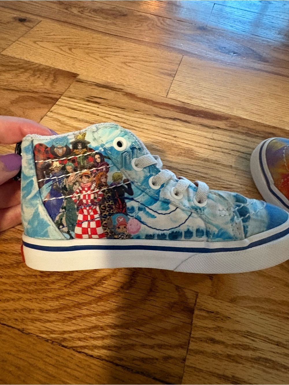 Vans Kids Multicolor Tie-Dye High-Top Sneakers - Picture 6 of 7